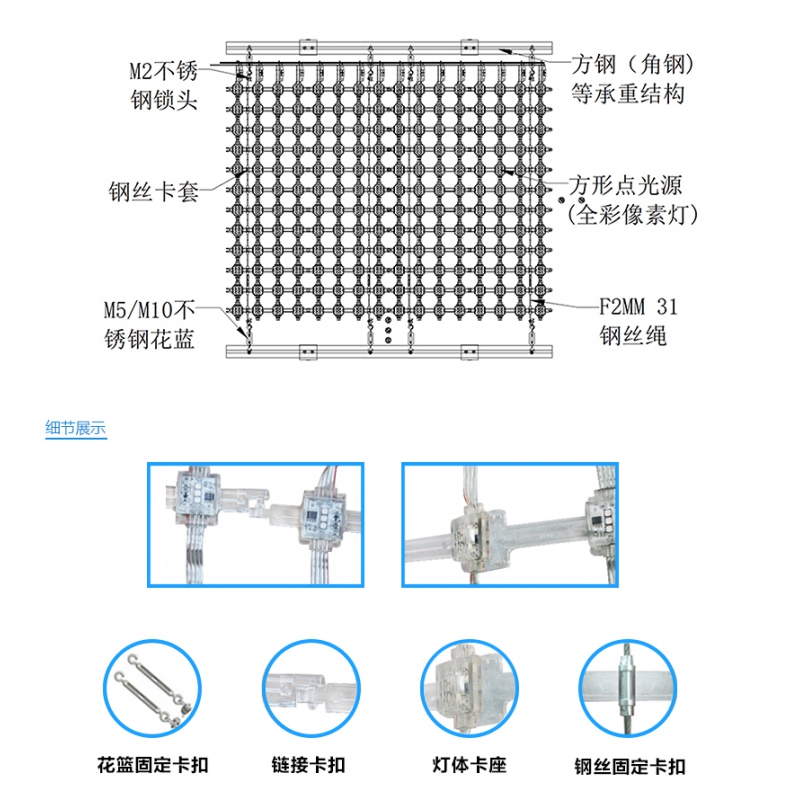 P62.5全彩網(wǎng)格屏，網(wǎng)格軟屏，戶(hù)外LED網(wǎng)格屏